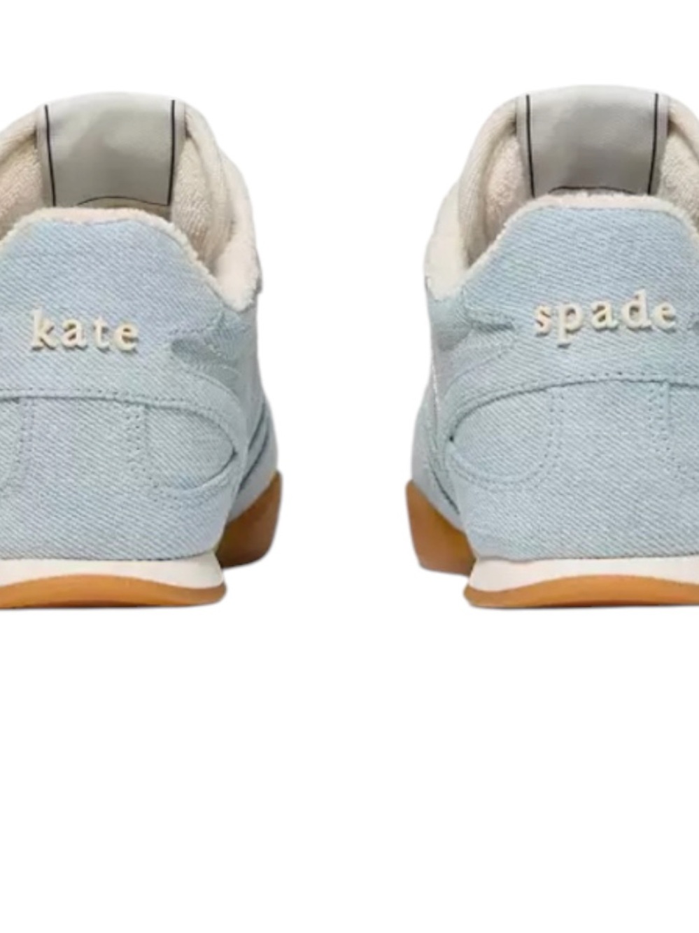 kate spade Extra Light Blue Drift Sneaker with Gum Sole - 10 B - Picture 7 of 7